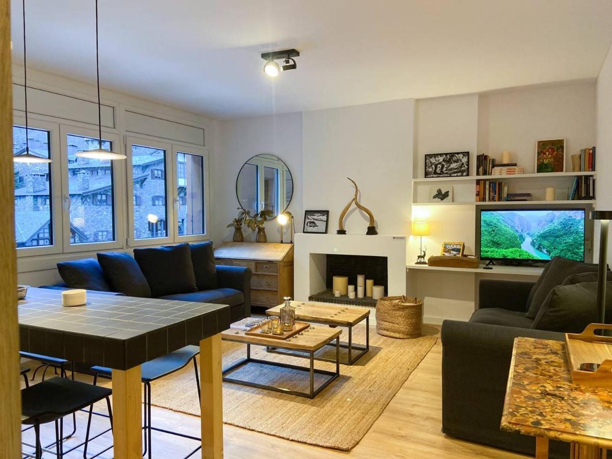 Apartmán Uenik - Rustico & Moderno En Arinsal - Esqui Mas de Ribafeta Exteriér fotografie